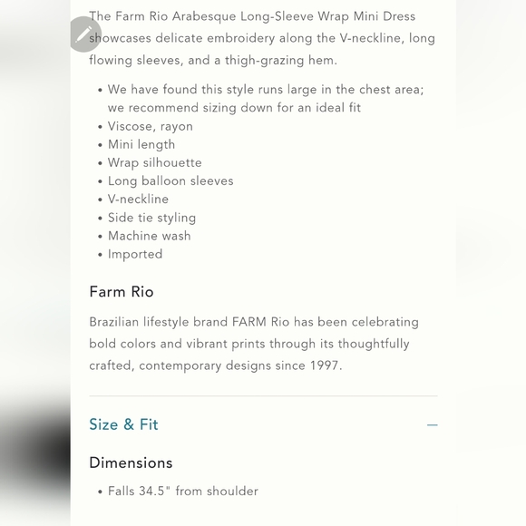 Farm Rio Dress - Picture 5 of 9